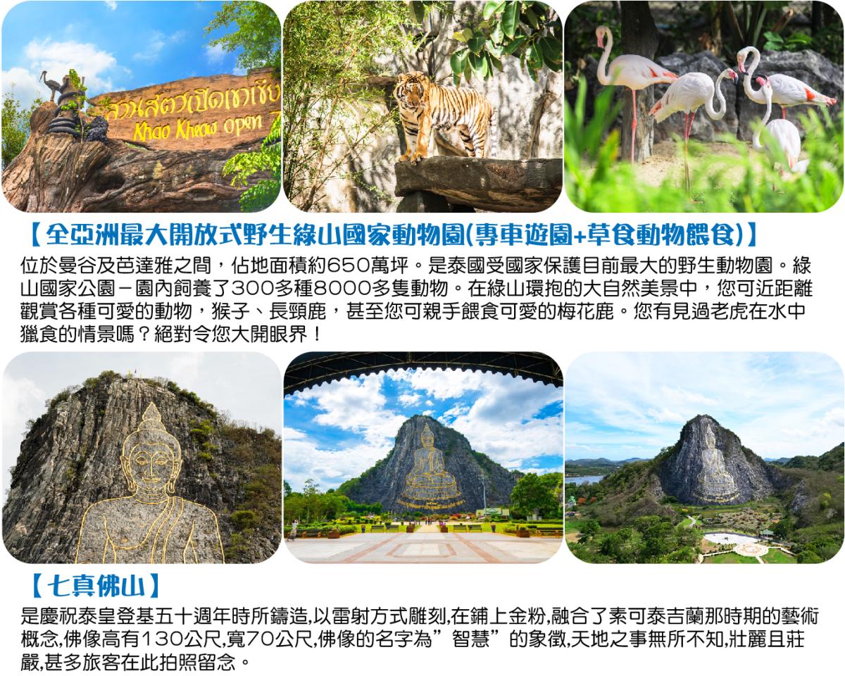 泰好玩曼谷芭達雅雙城五星5日 (6人成行)行程特色圖片1